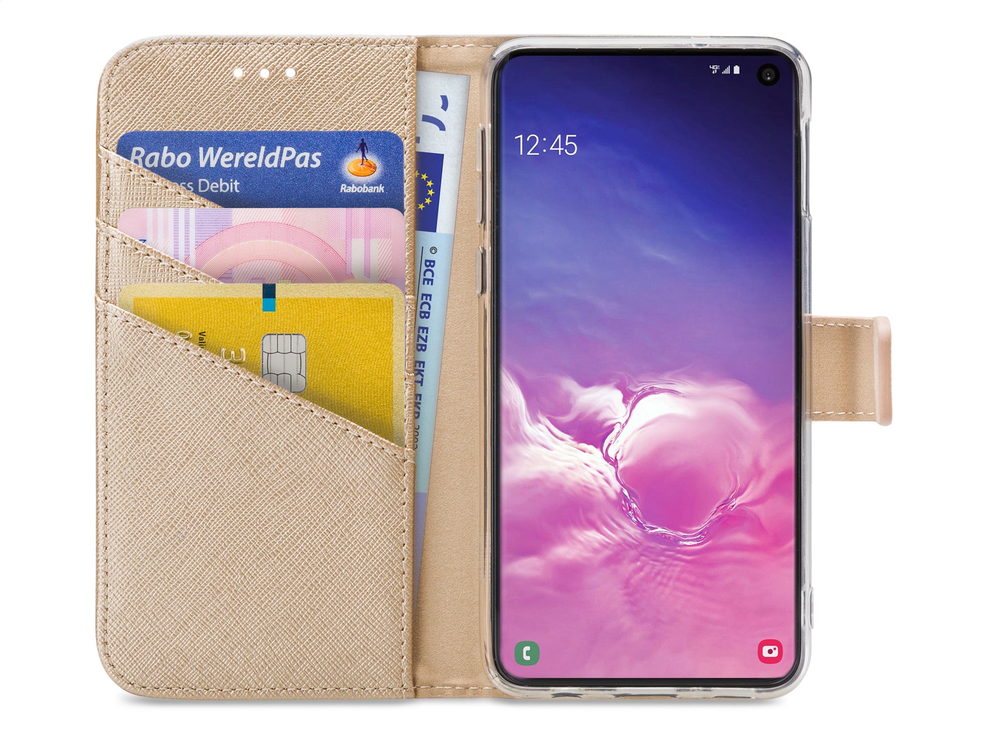 My Style Flex Wallet For Samsung Galaxy S10E Gold