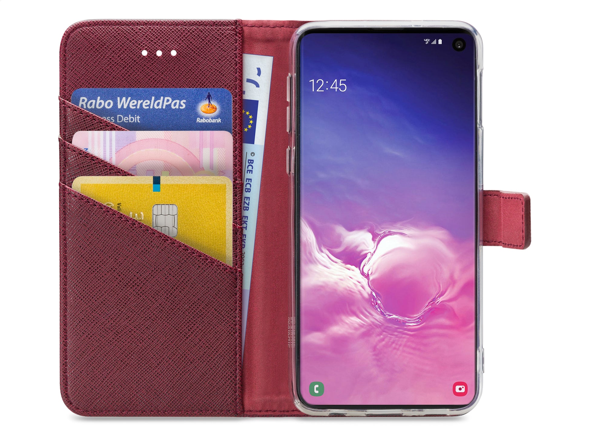 My Style Flex Wallet For Samsung Galaxy S10E Bordeaux