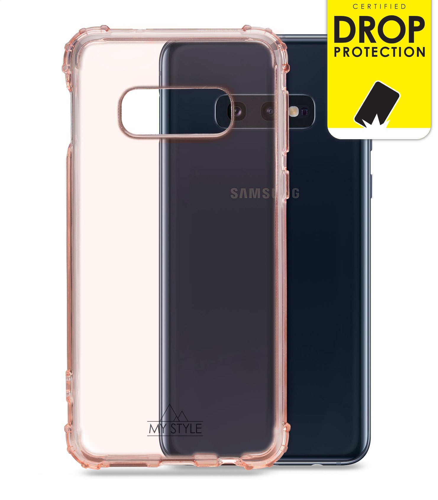 My Style Protective Flex Case For Samsung Galaxy S10E Soft Pink
