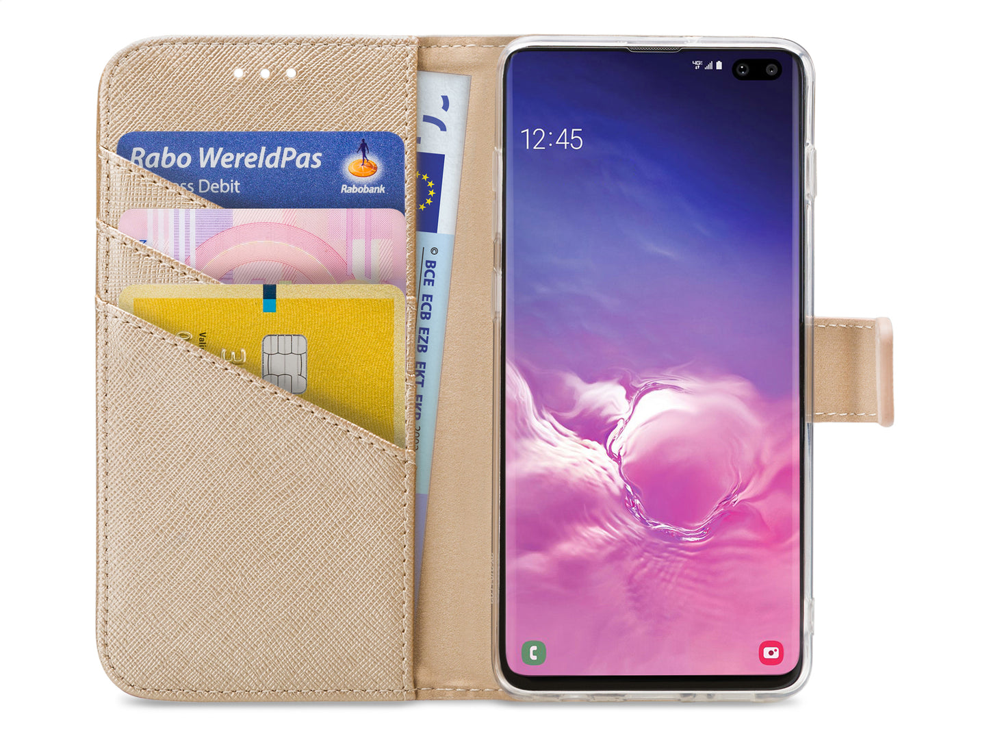 My Style Flex Wallet For Samsung Galaxy S10+ Gold