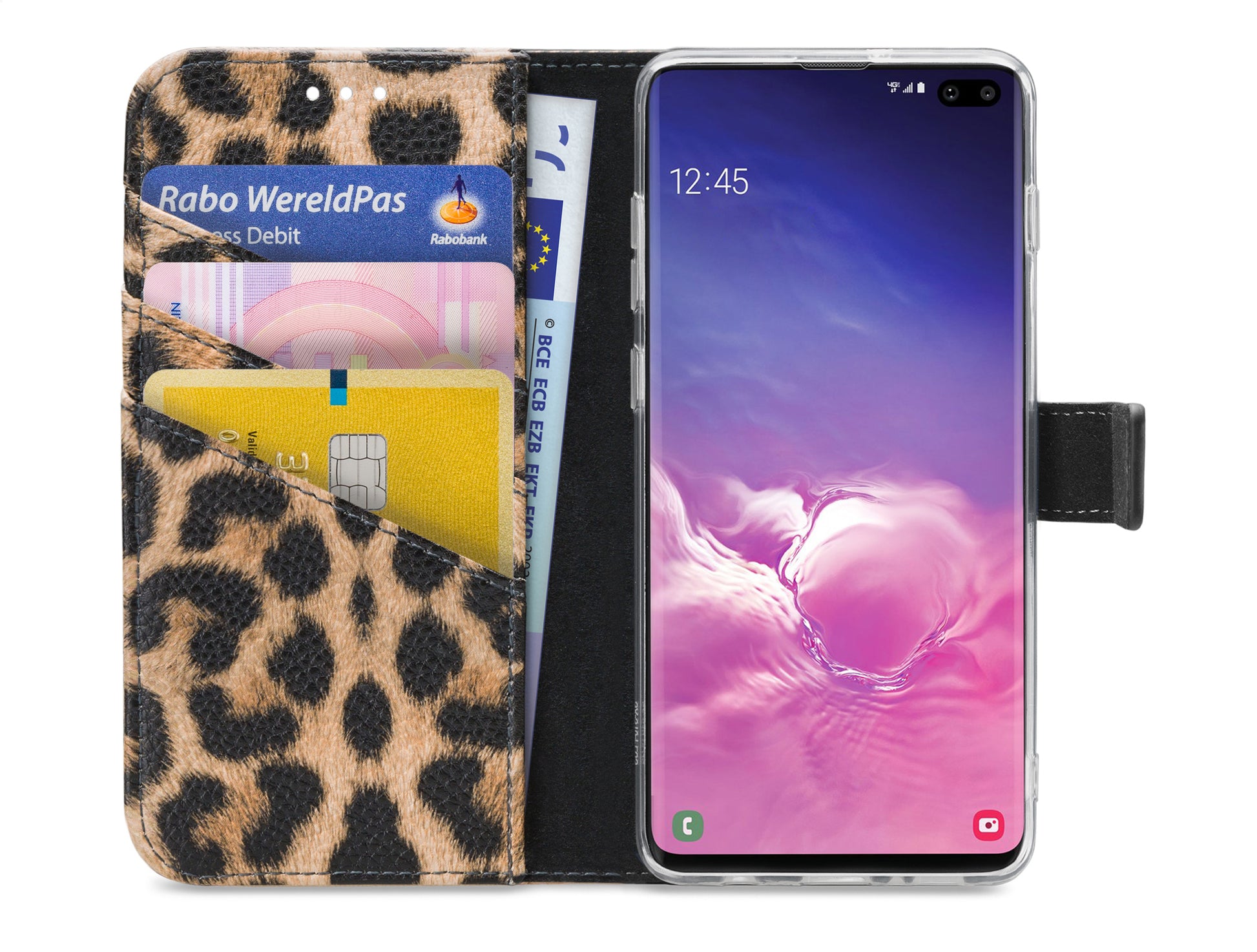 My Style Flex Wallet For Samsung Galaxy S10+ Leopard