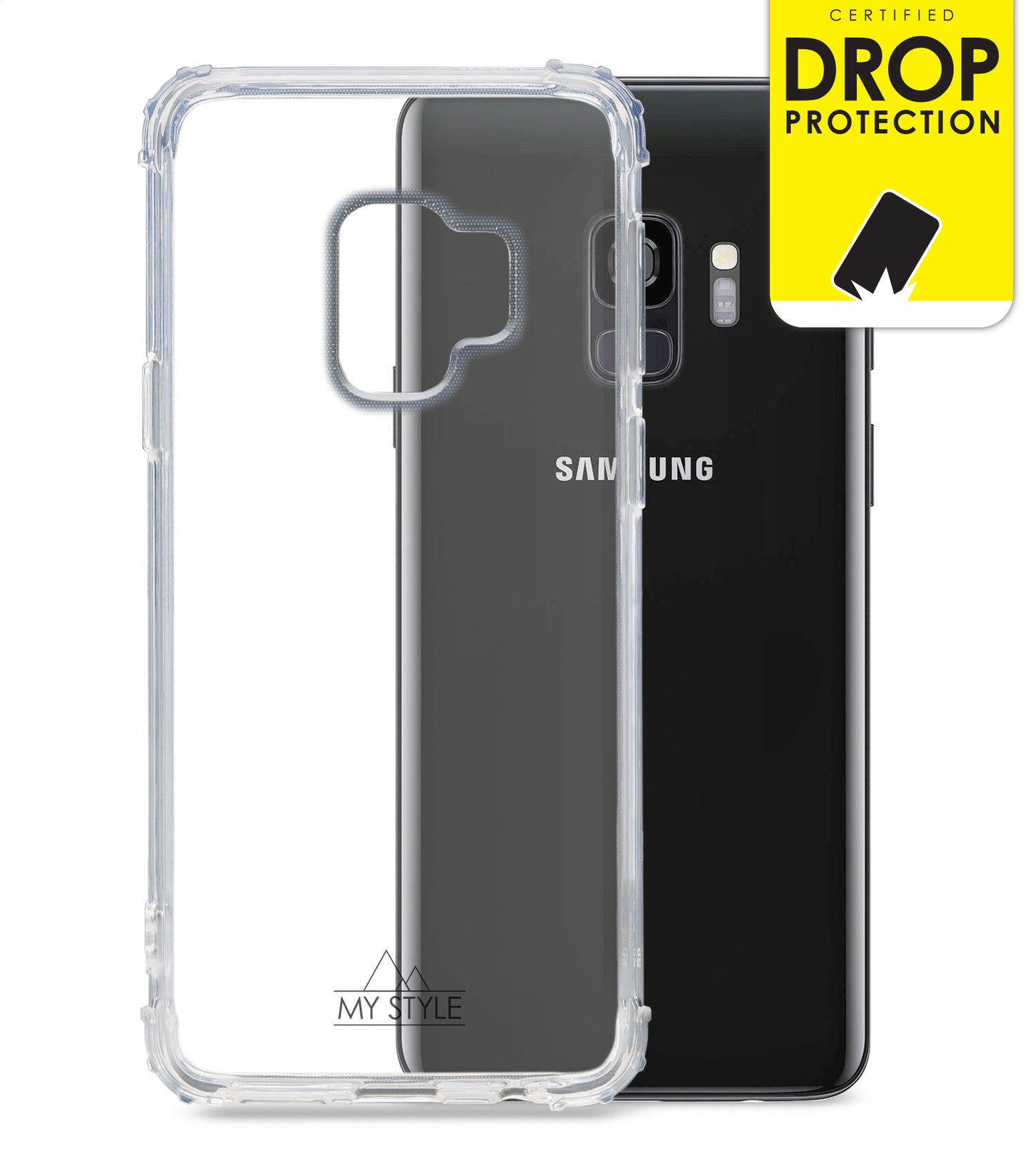 My Style Protective Flex Case For Samsung Galaxy S9 Clear