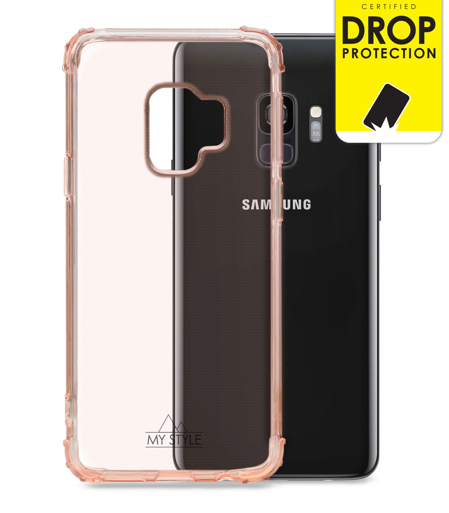 My Style Protective Flex Case For Samsung Galaxy S9 Soft Pink