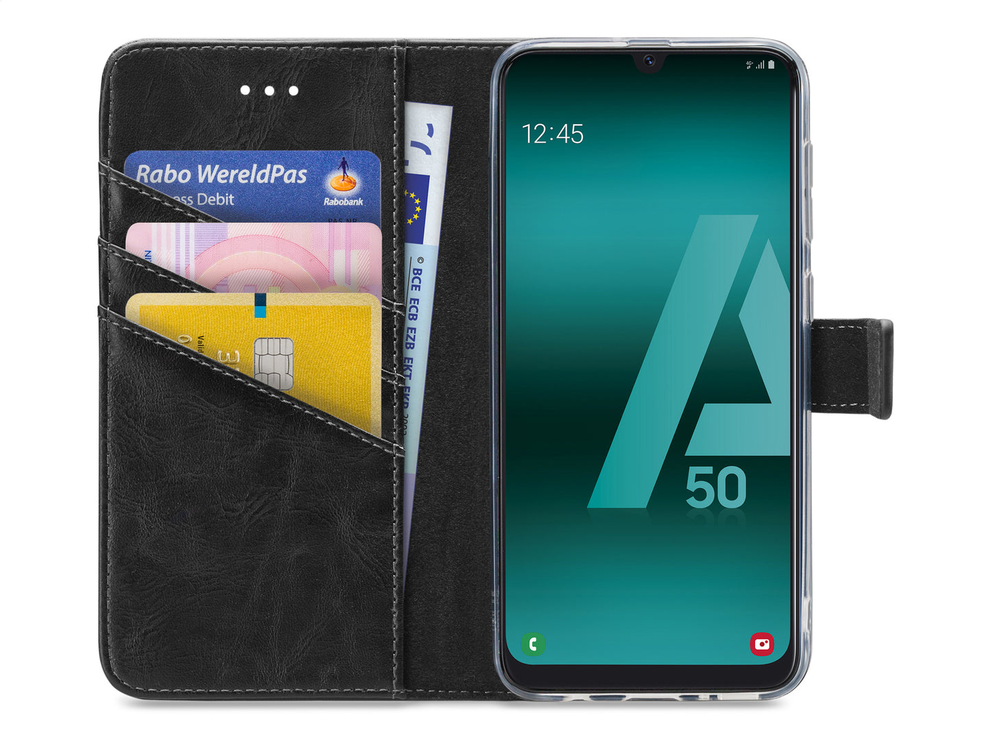 My Style Flex Wallet For Samsung Galaxy A30S/A50 Black