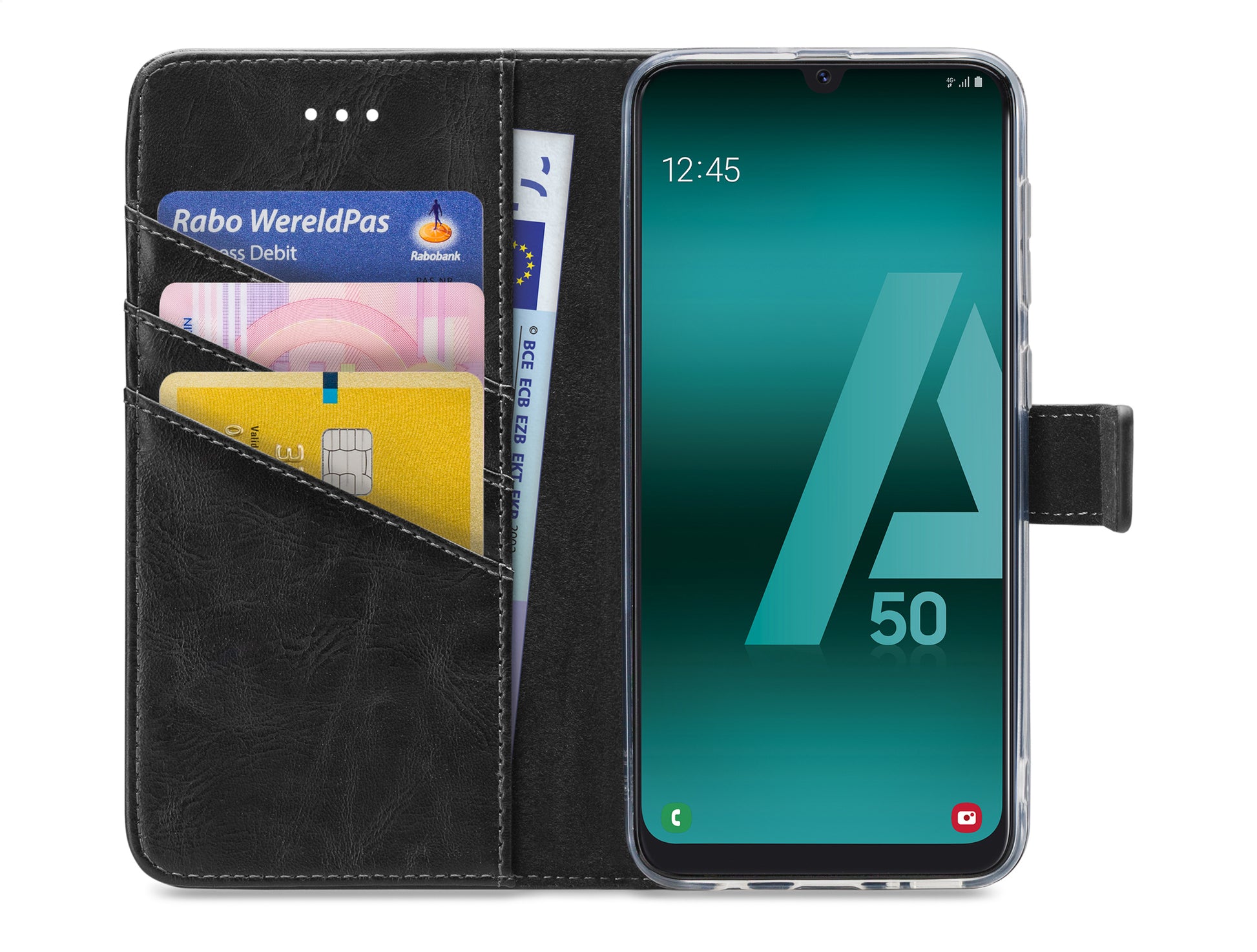 My Style Flex Wallet For Samsung Galaxy A30S/A50 Black
