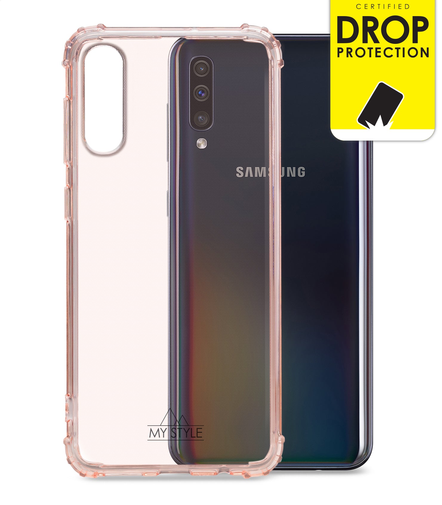 My Style Protective Flex Case For Samsung Galaxy A30S/A50 Soft Pink