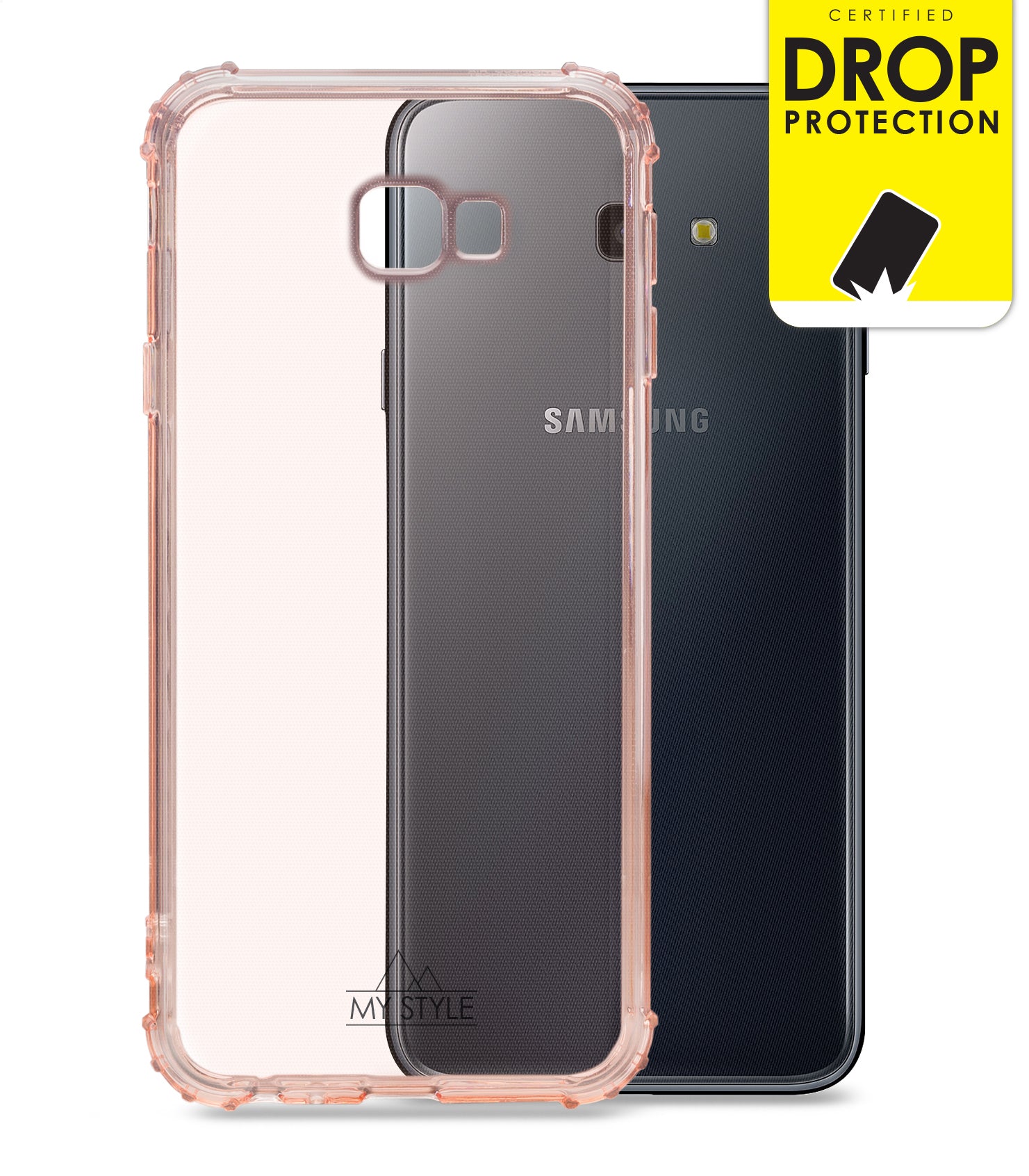 My Style Protective Flex Case For Samsung Galaxy J4+ Soft Pink