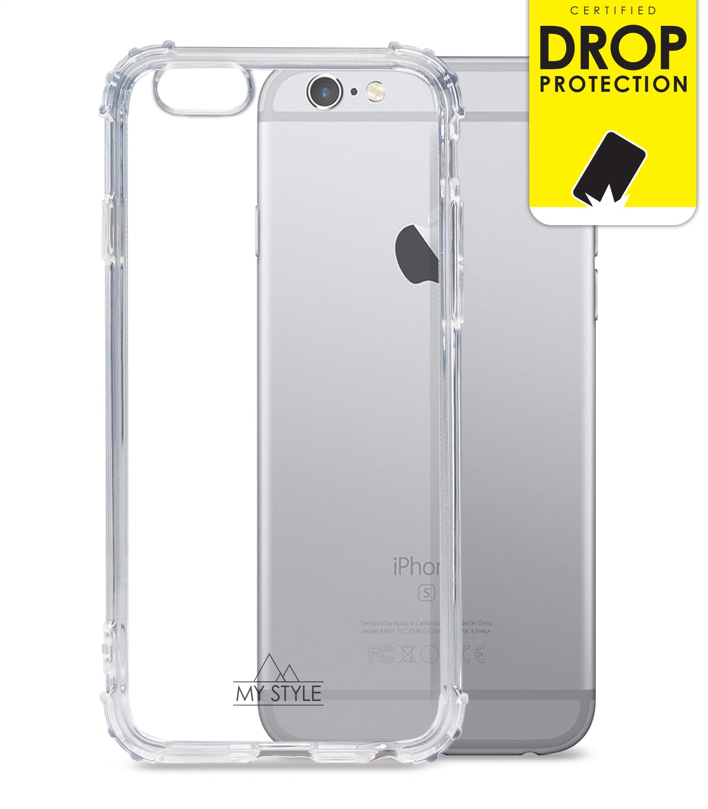 My Style Protective Flex Case For Apple Iphone 6/6S Clear