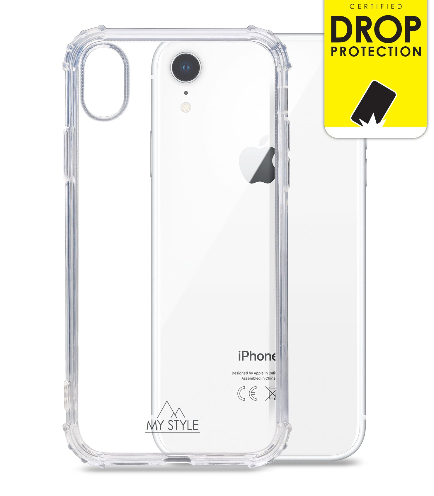 My Style Protective Flex Case For Apple Iphone Xr Clear