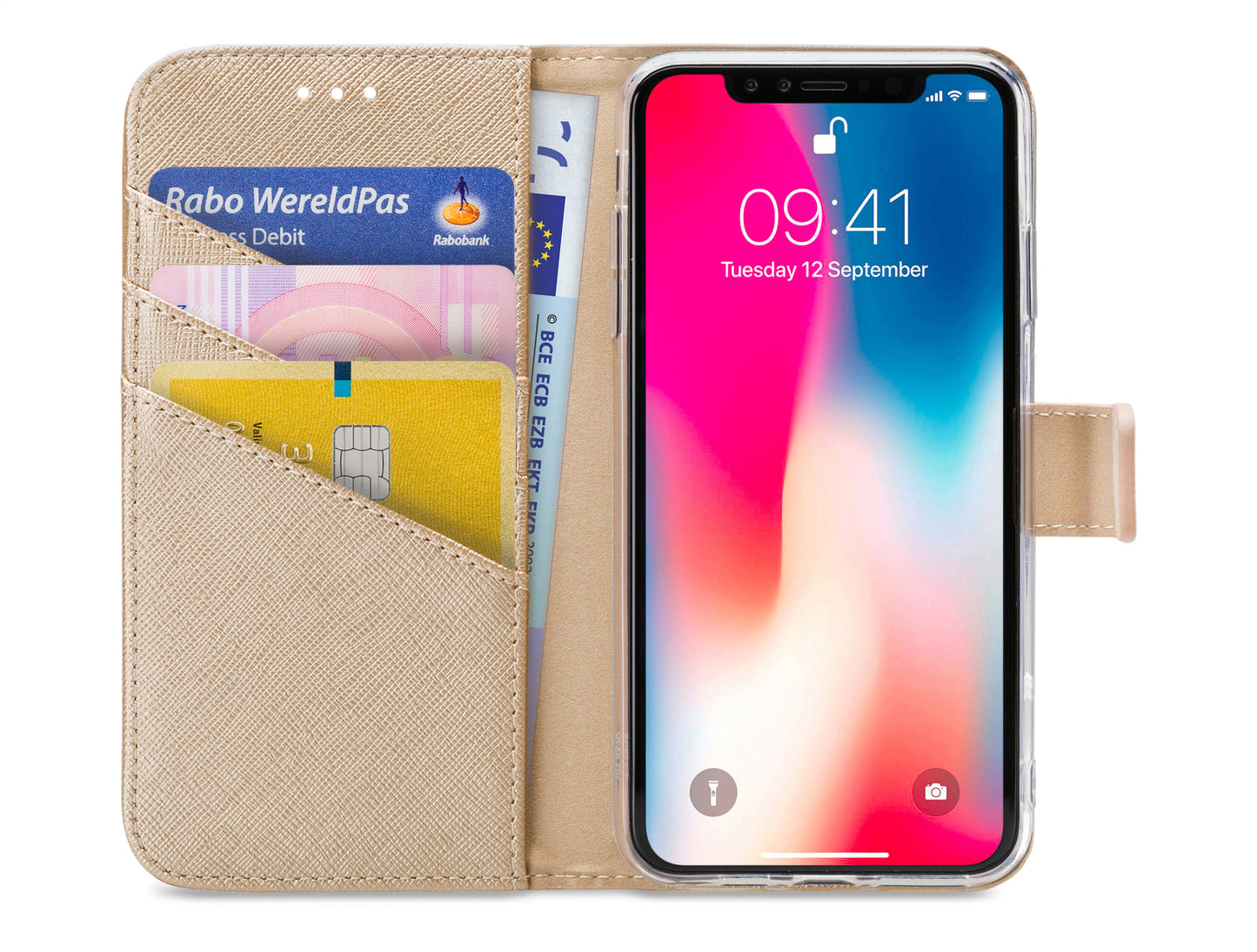 My Style Flex Wallet For Apple Iphone Xs Max Gold