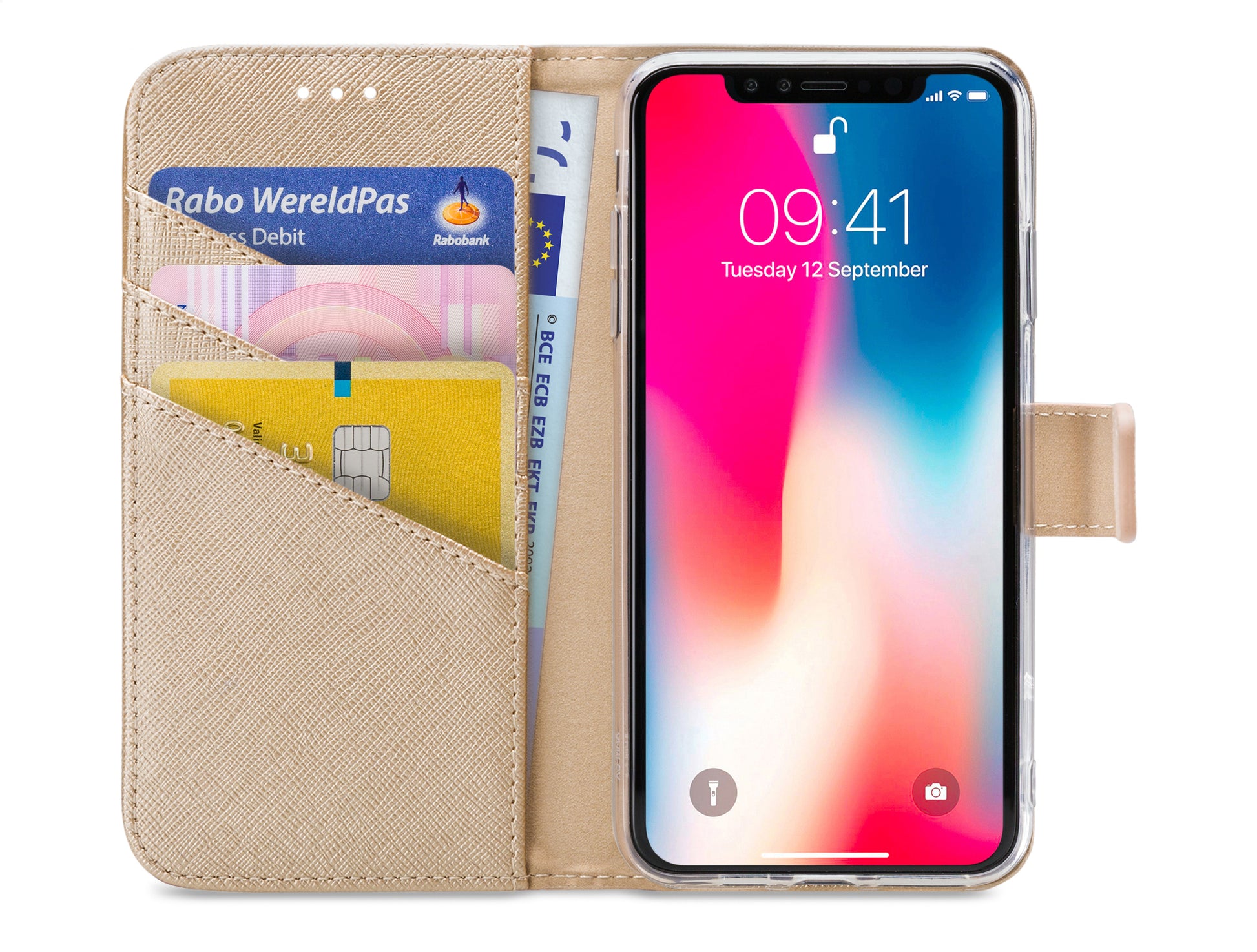 My Style Flex Wallet For Apple Iphone Xs Max Gold