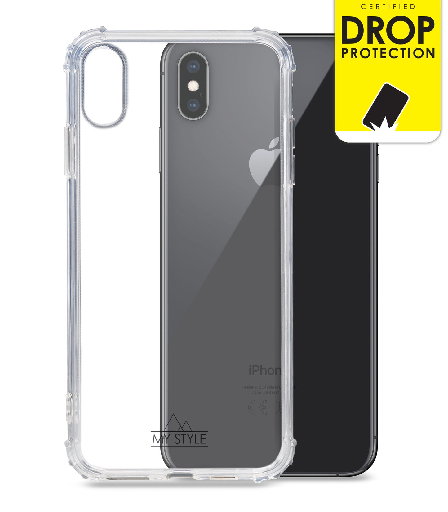 My Style Protective Flex Case For Apple Iphone Xs Max Clear