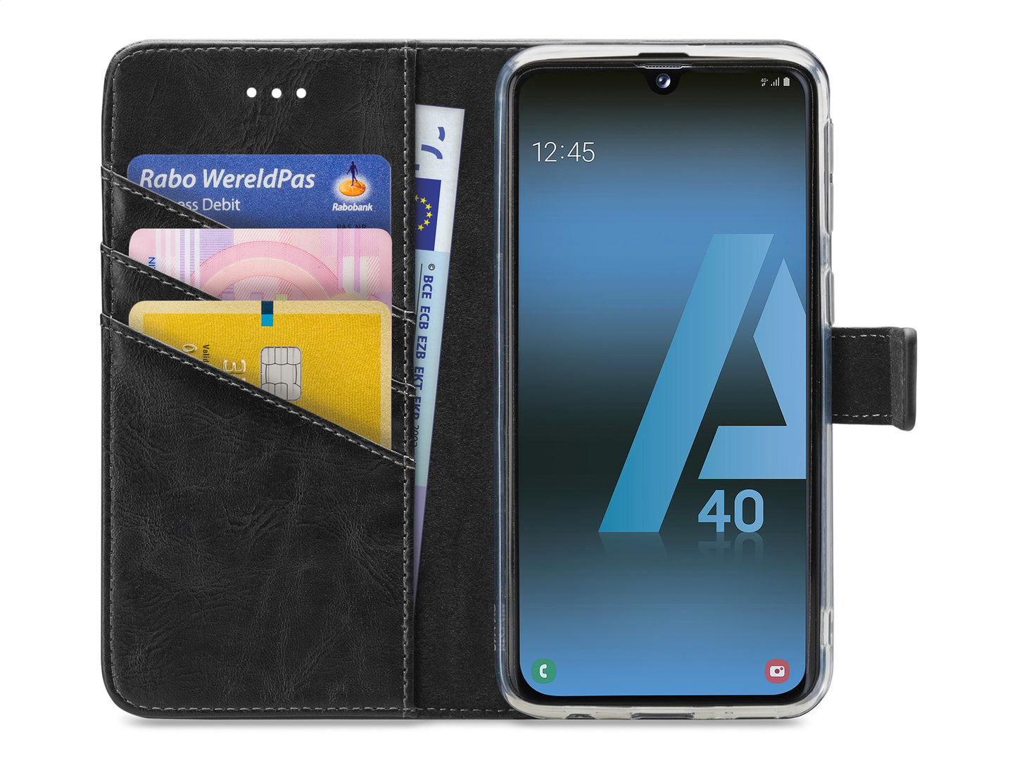 My Style Flex Wallet For Samsung Galaxy A40 Black
