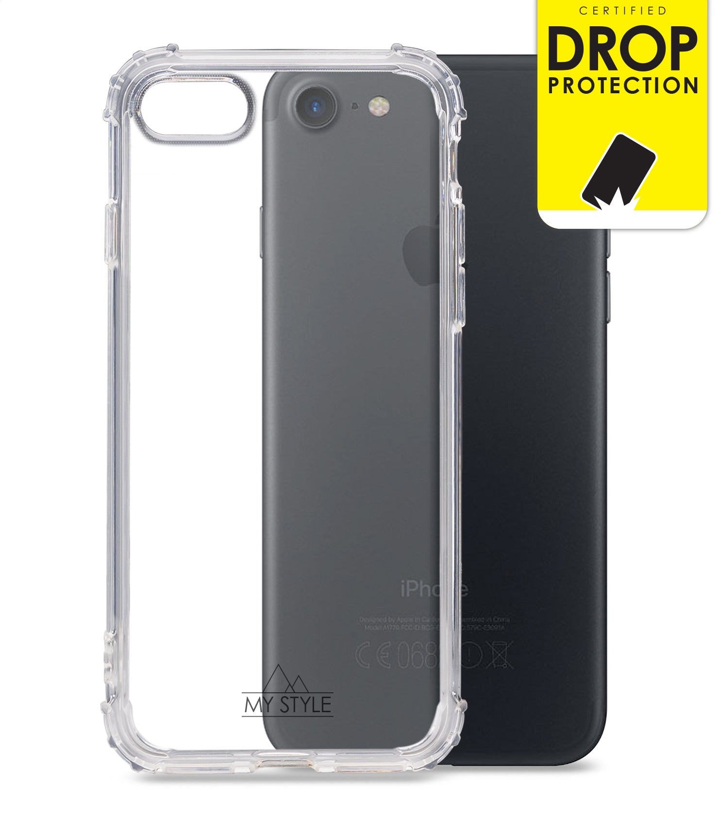 My Style Protective Flex Case For Apple Iphone 7/8/Se (2020/2022) Clear