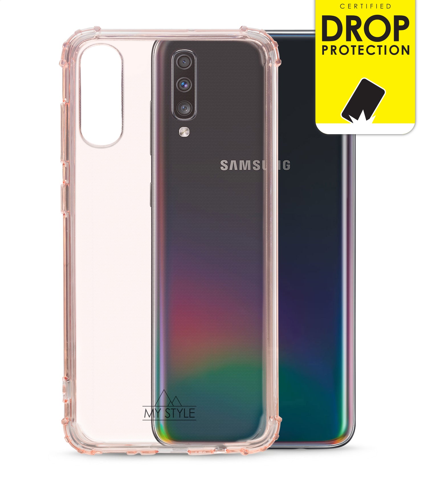 My Style Protective Flex Case For Samsung Galaxy A70 Soft Pink