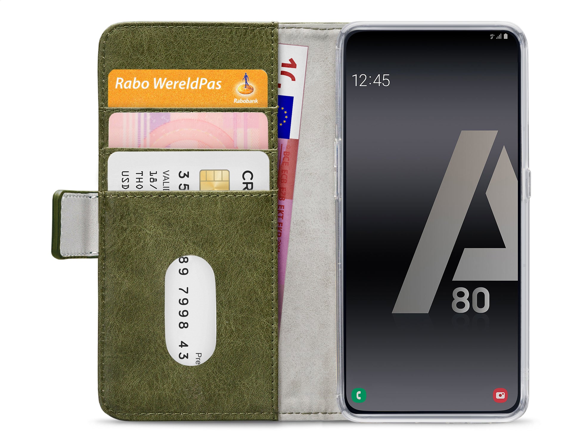 Mobilize Elite Gelly Wallet Book Case Samsung Galaxy A80 Green