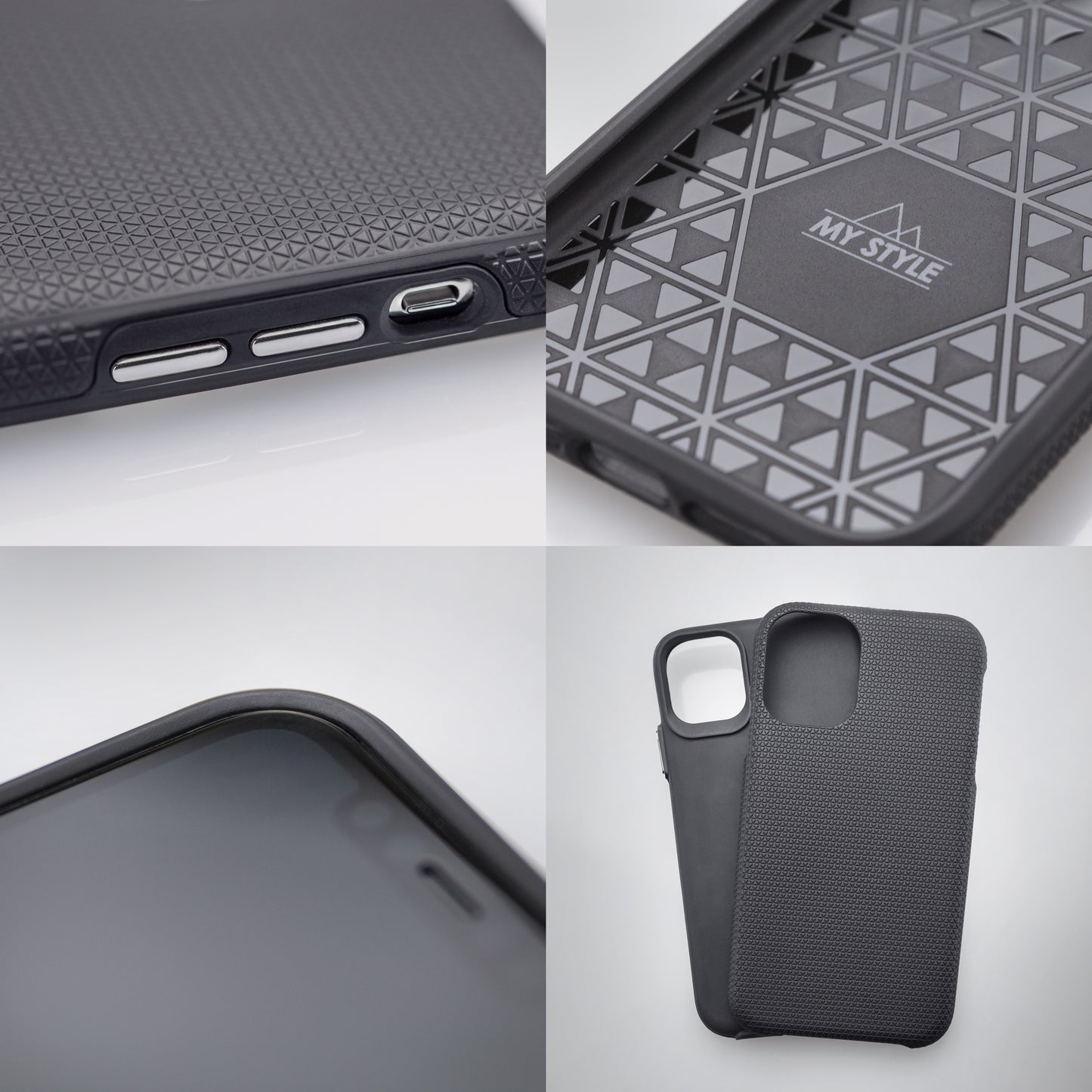 My Style Tough Case For Apple Iphone X/Xs Black