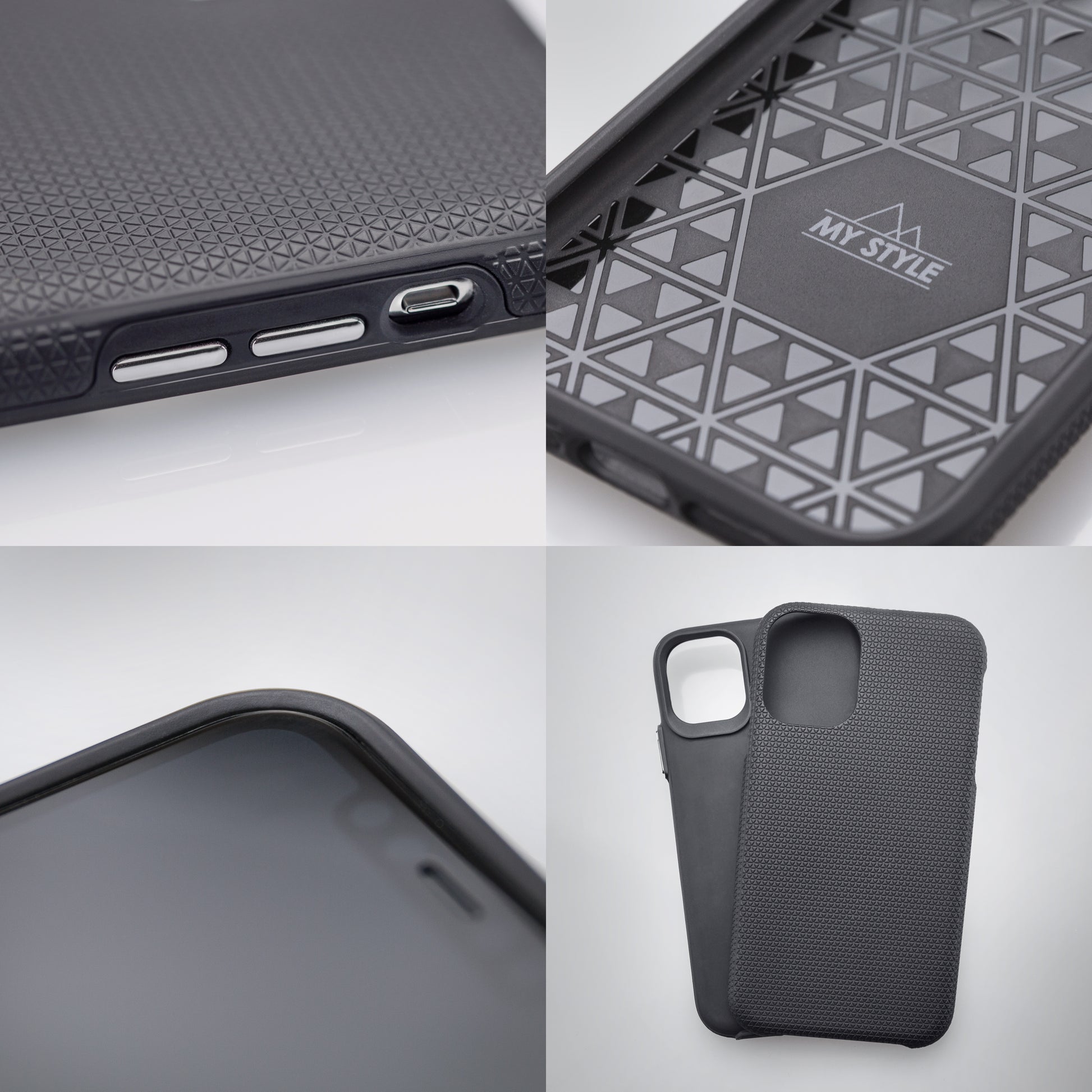 My Style Tough Case For Apple Iphone X/Xs Black