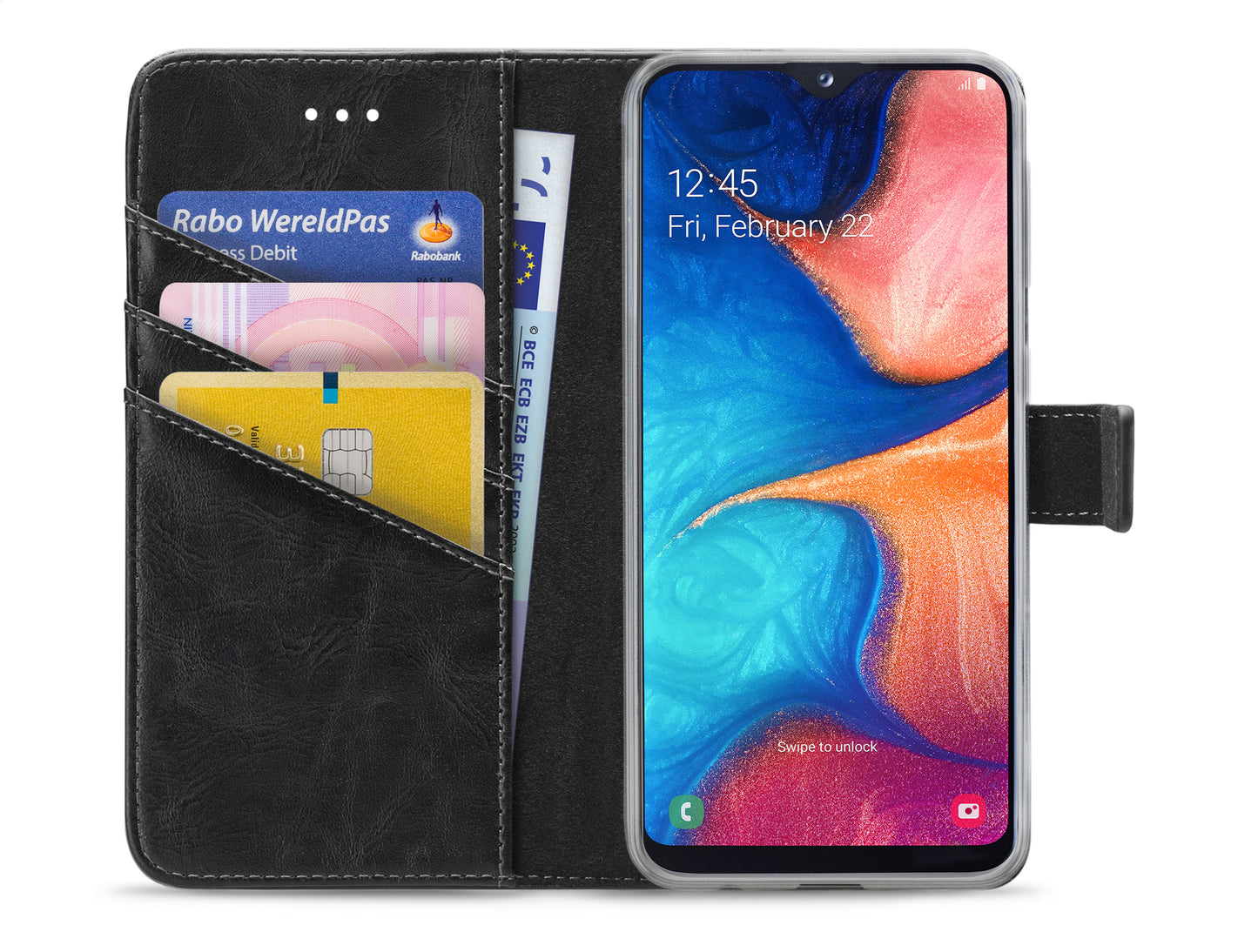 My Style Flex Wallet For Samsung Galaxy A20E Black