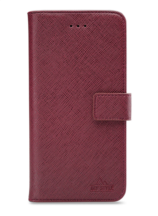 My Style Flex Wallet For Samsung Galaxy A20E Bordeaux
