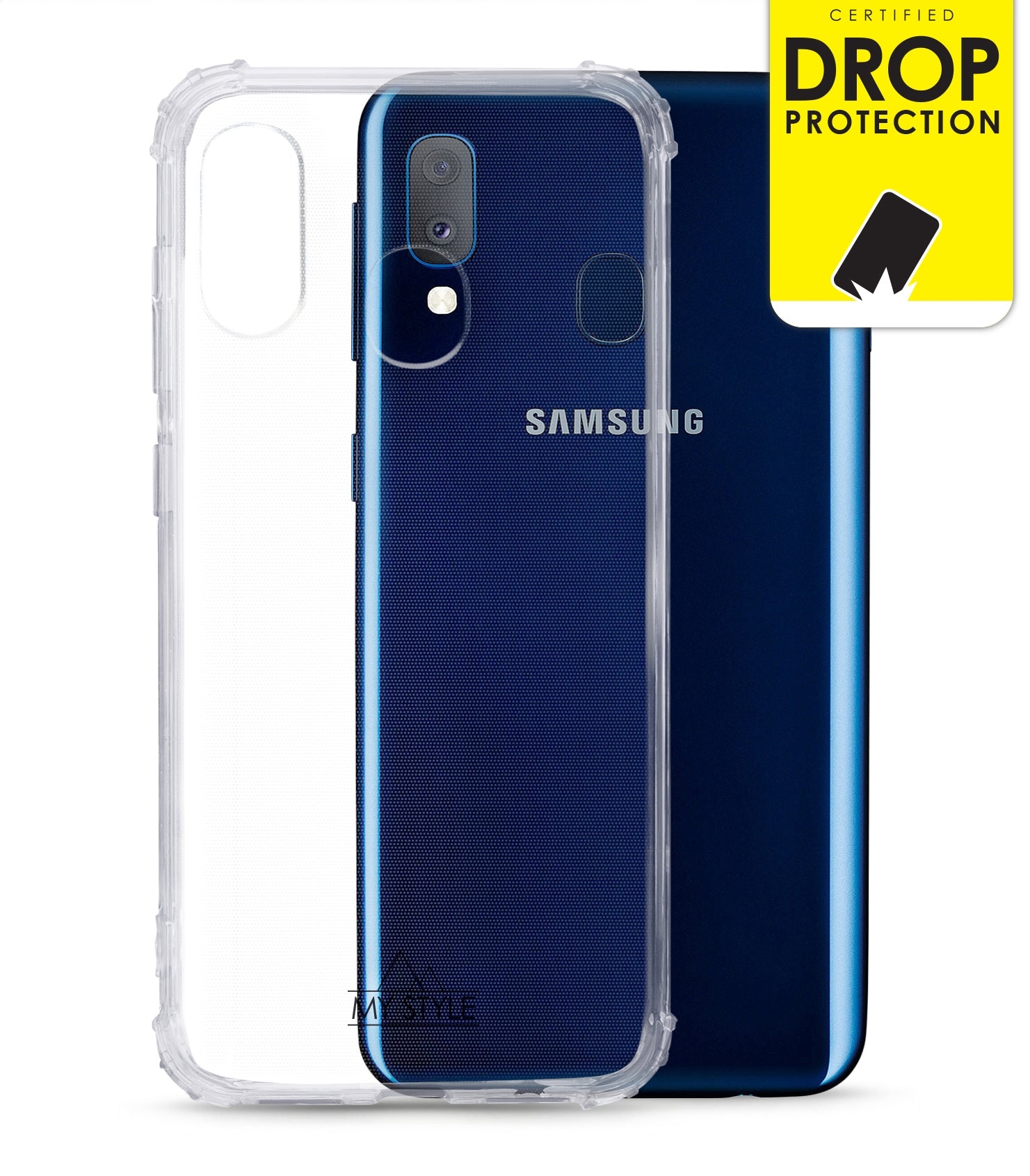 My Style Protective Flex Case For Samsung Galaxy A20E Clear