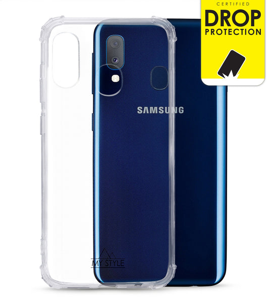 My Style Protective Flex Case For Samsung Galaxy A20E Clear