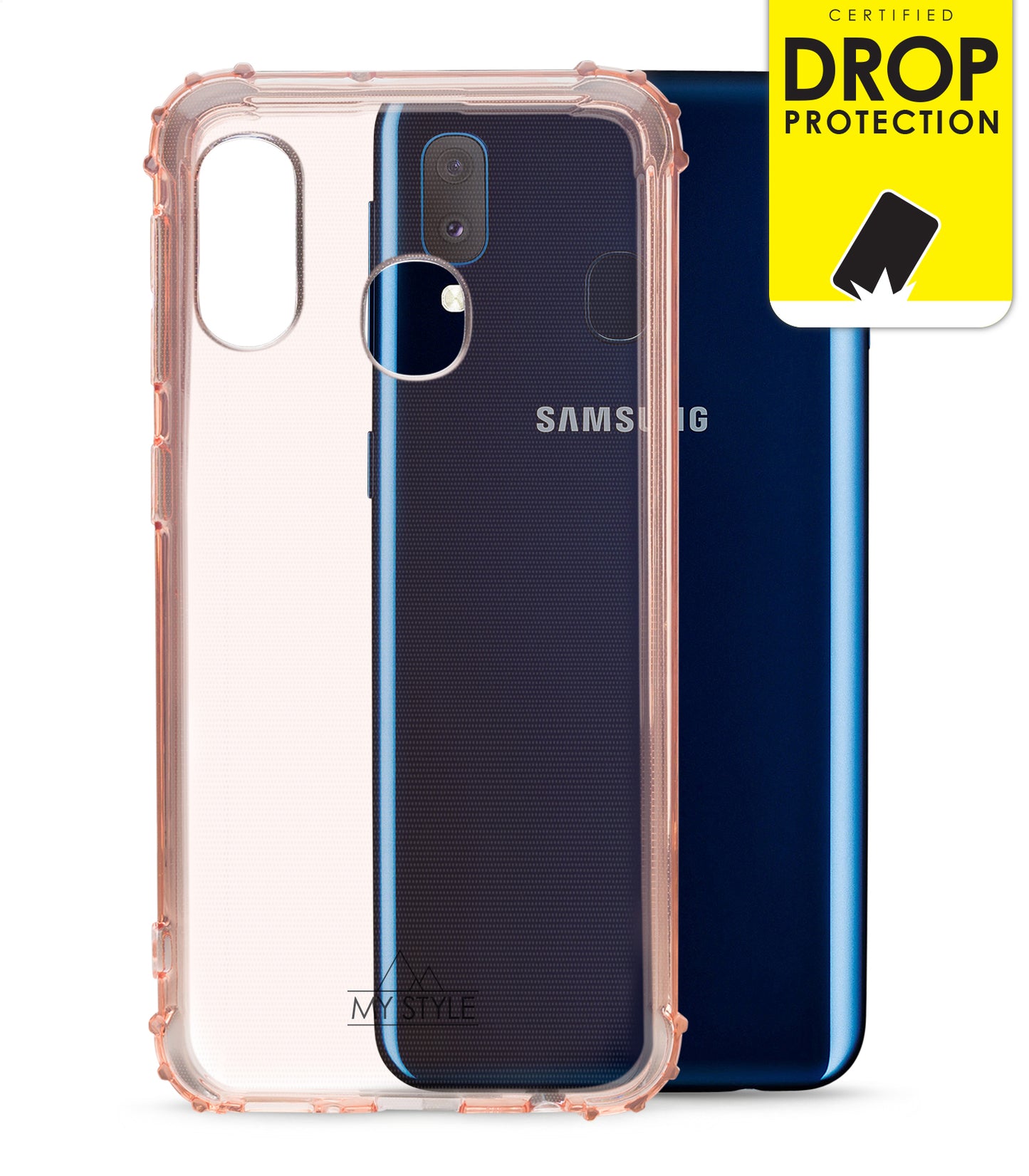My Style Protective Flex Case For Samsung Galaxy A20E Soft Pink