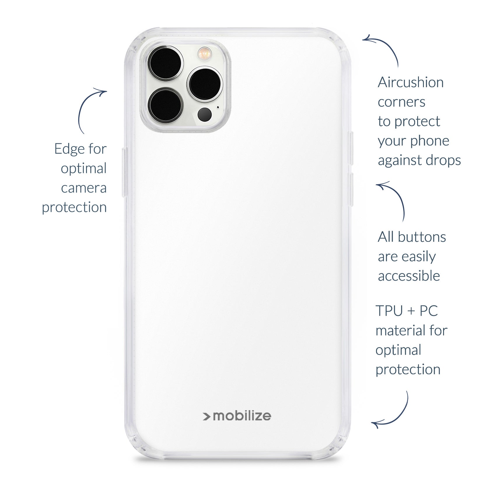 Mobilize Naked Protection Case Apple Iphone 11 Pro Clear