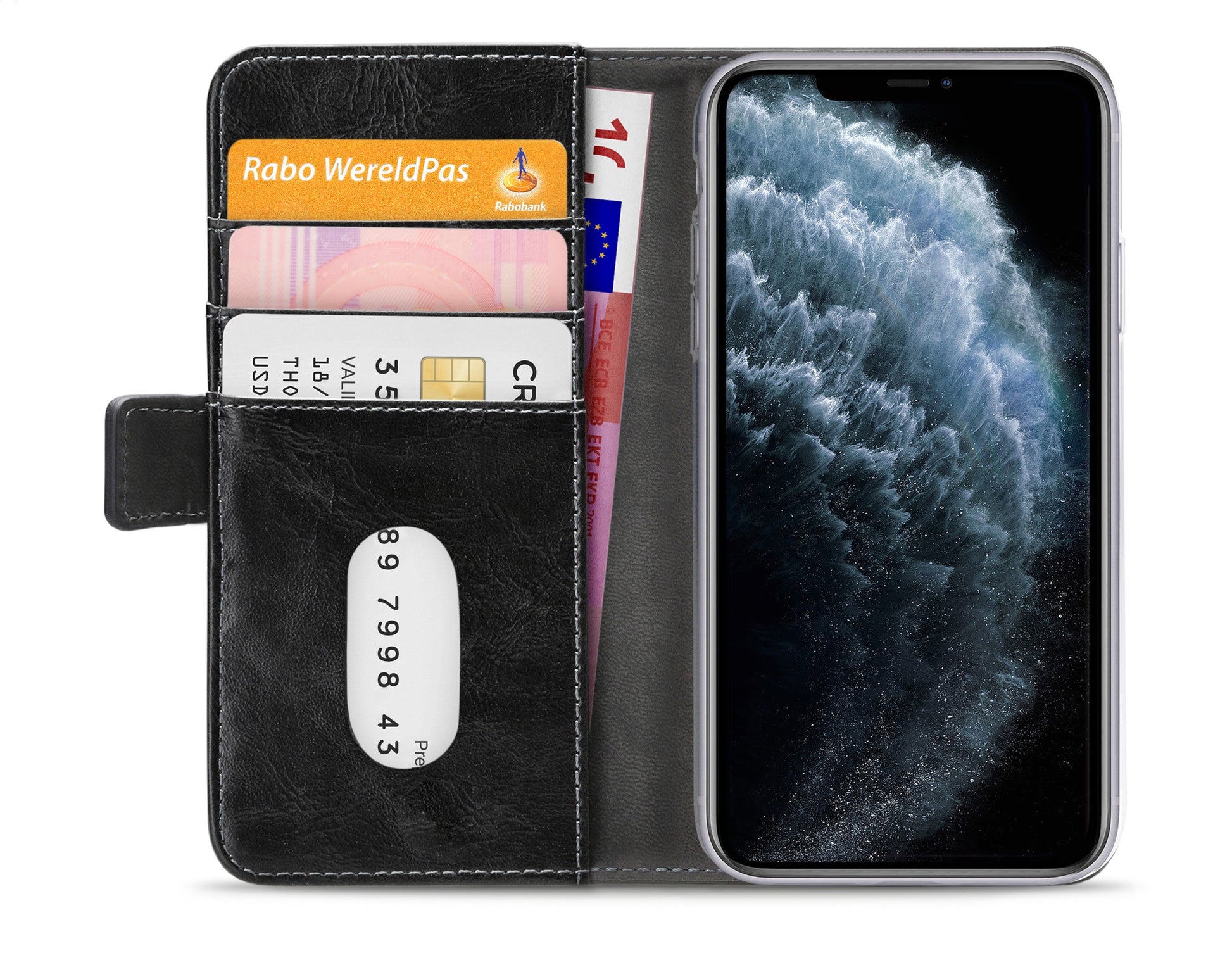 Mobilize Elite Gelly Wallet Book Case Apple Iphone 11 Pro Black