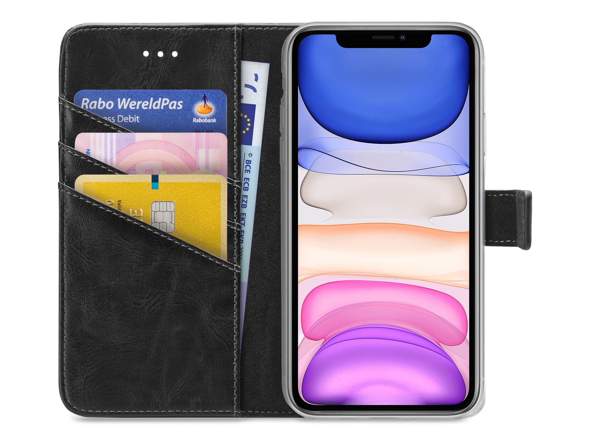 My Style Flex Wallet For Apple Iphone Xr/11 Black