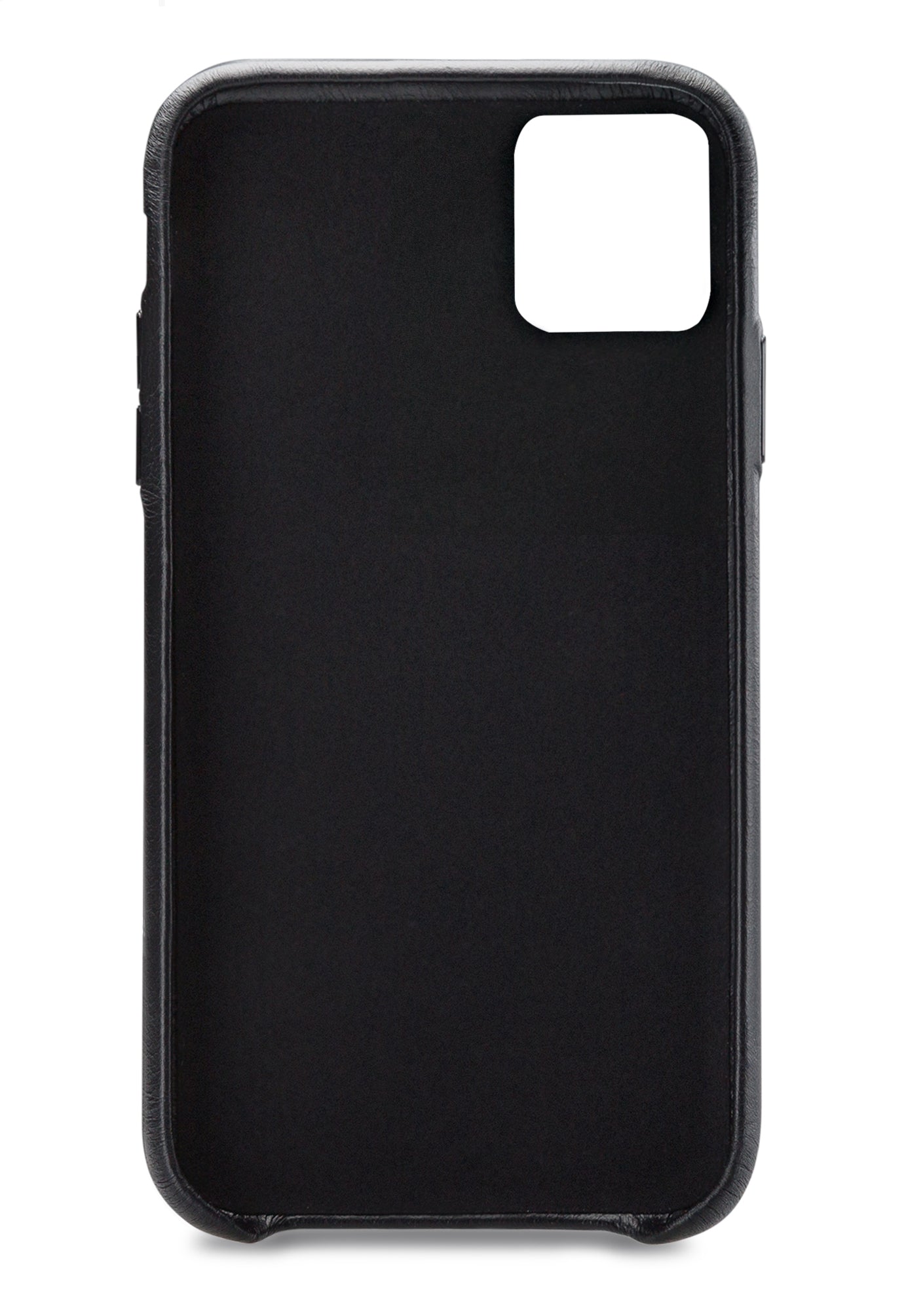 Senza Pure Leather Cover With Card Slot Apple Iphone 11 Pro Deep Black