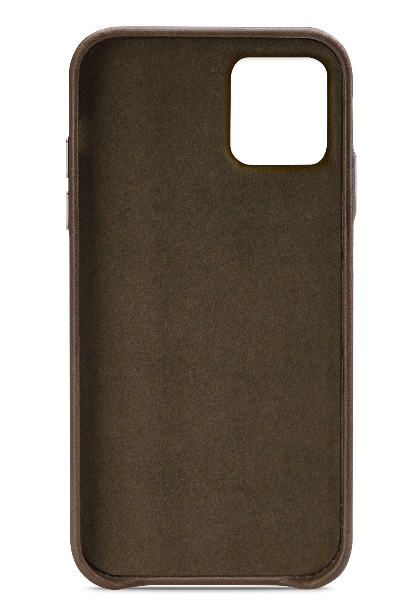 Senza Desire Leather Cover With Card Slot Apple Iphone 11 Pro Burned Olive