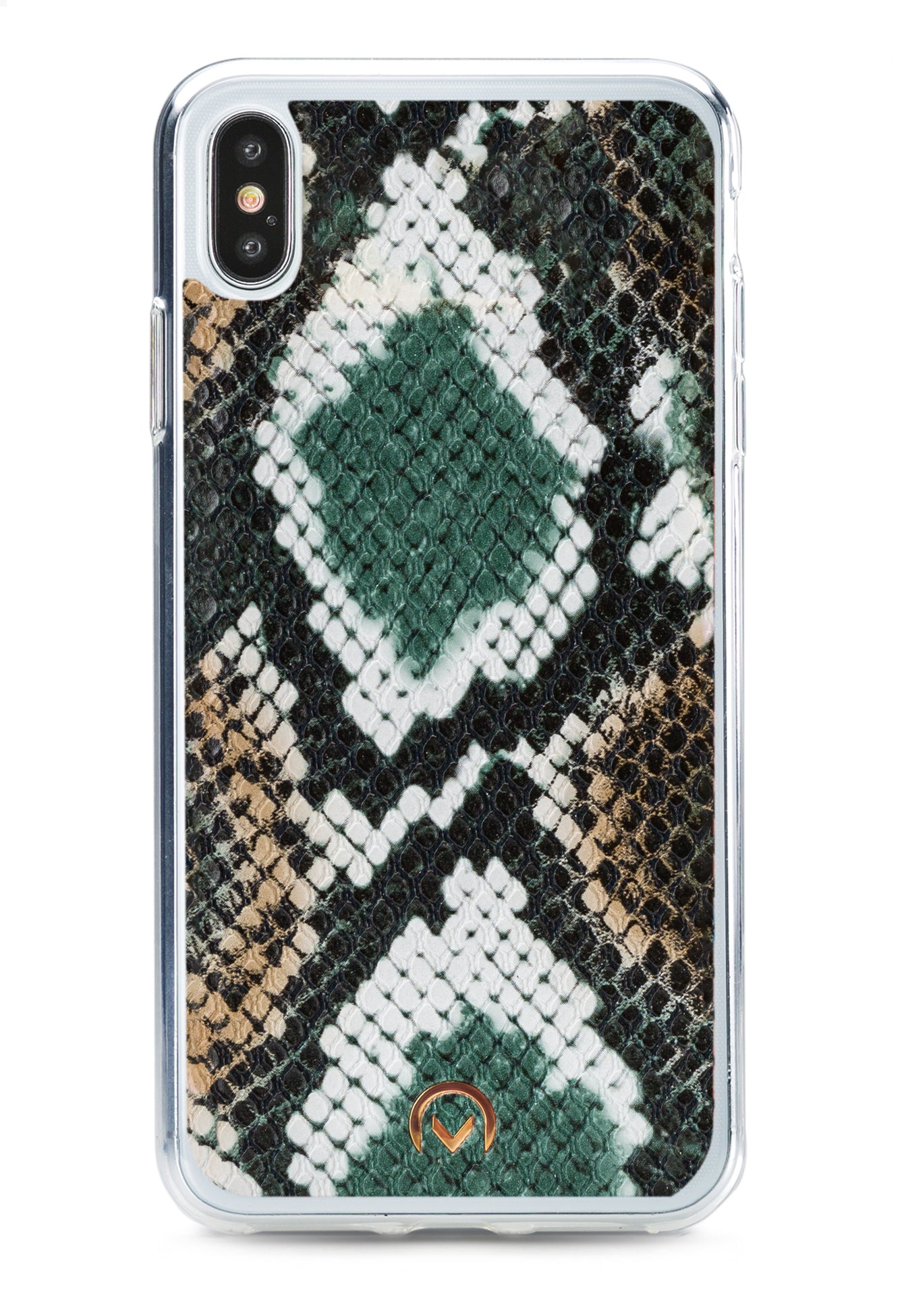 Mobilize 2In1 Gelly Velvet Clutch For Apple Iphone X/Xs Green Snake
