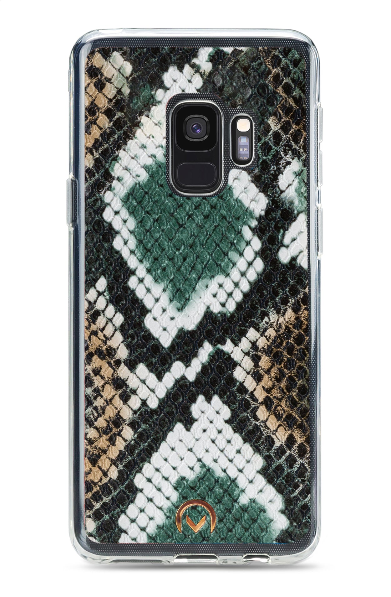 Mobilize 2In1 Gelly Velvet Clutch For Samsung Galaxy S9 Green Snake