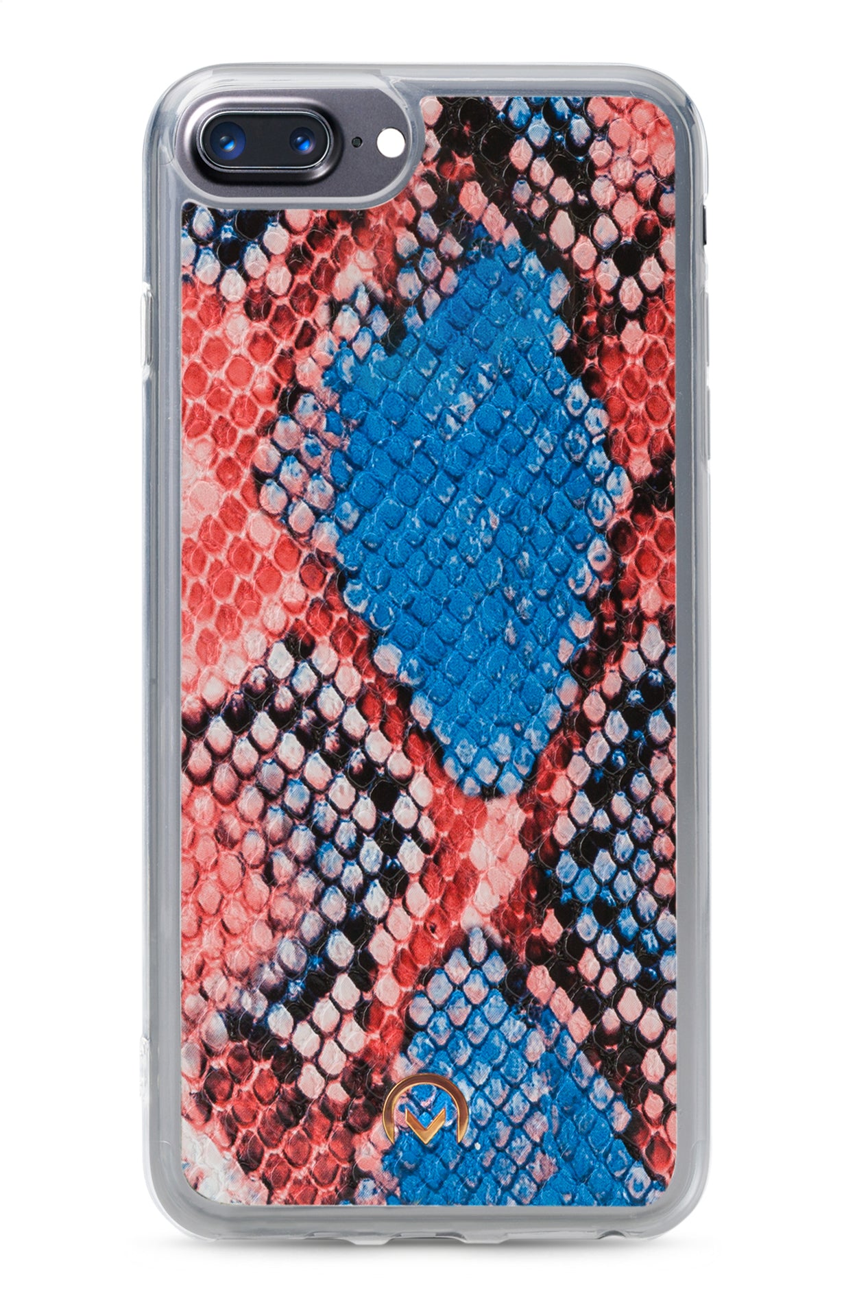 Mobilize 2In1 Gelly Velvet Clutch For Apple Iphone 6 Plus/6S Plus/7 Plus/8 Plus Coral Snake
