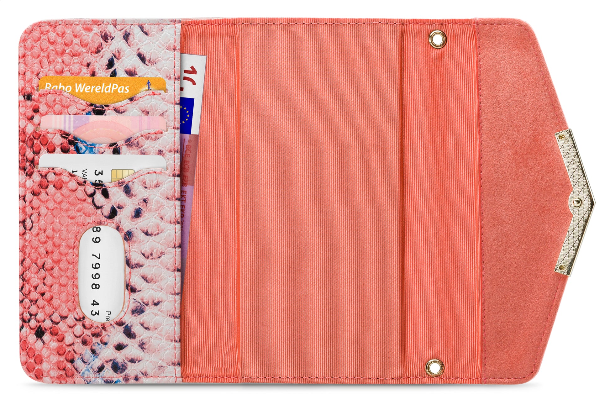 Mobilize 2In1 Gelly Velvet Clutch For Samsung Galaxy A30S/A50 Coral Snake