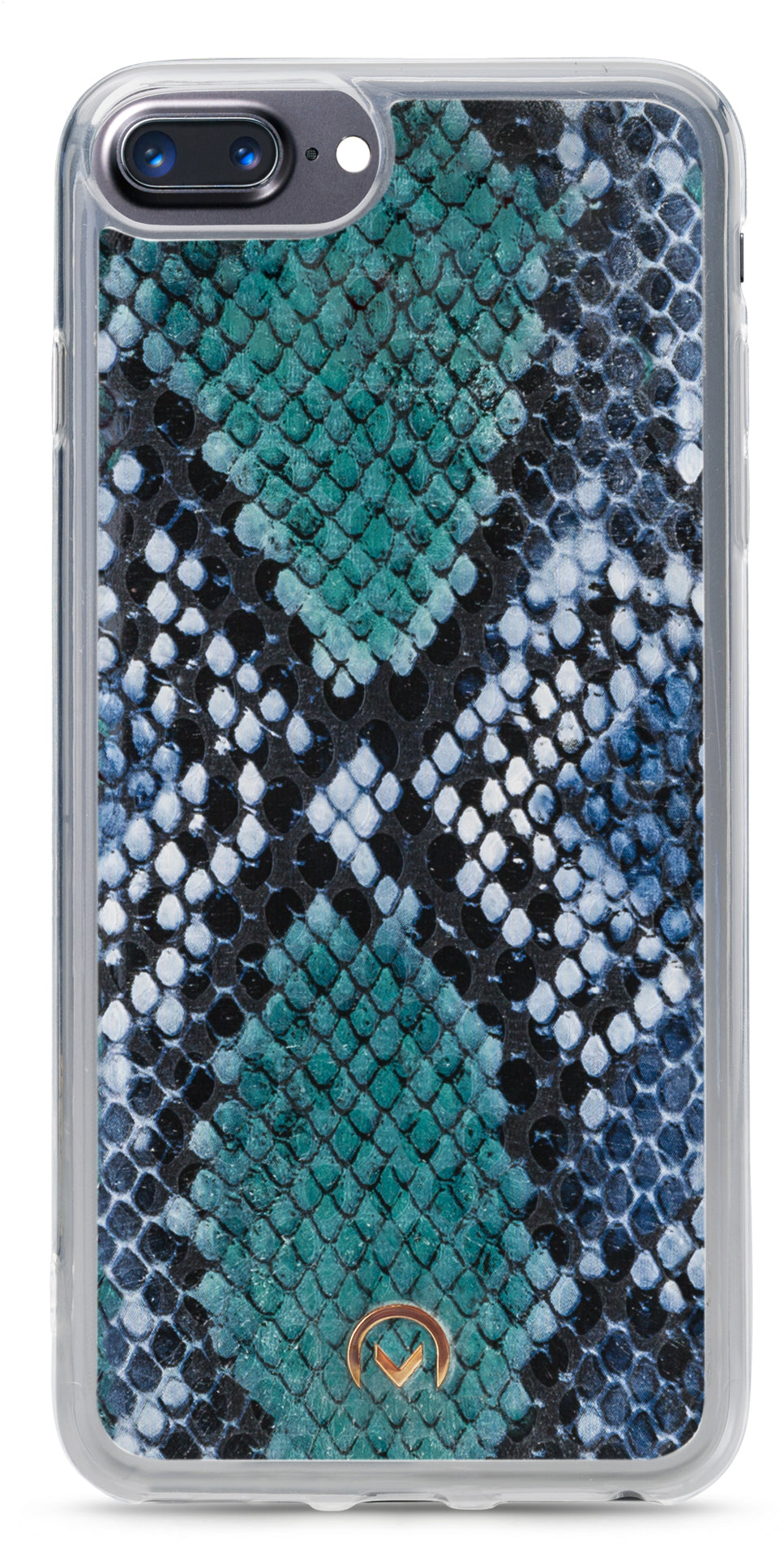 Mobilize 2In1 Gelly Velvet Clutch For Apple Iphone 6 Plus/6S Plus/7 Plus/8 Plus Royal Blue Snake