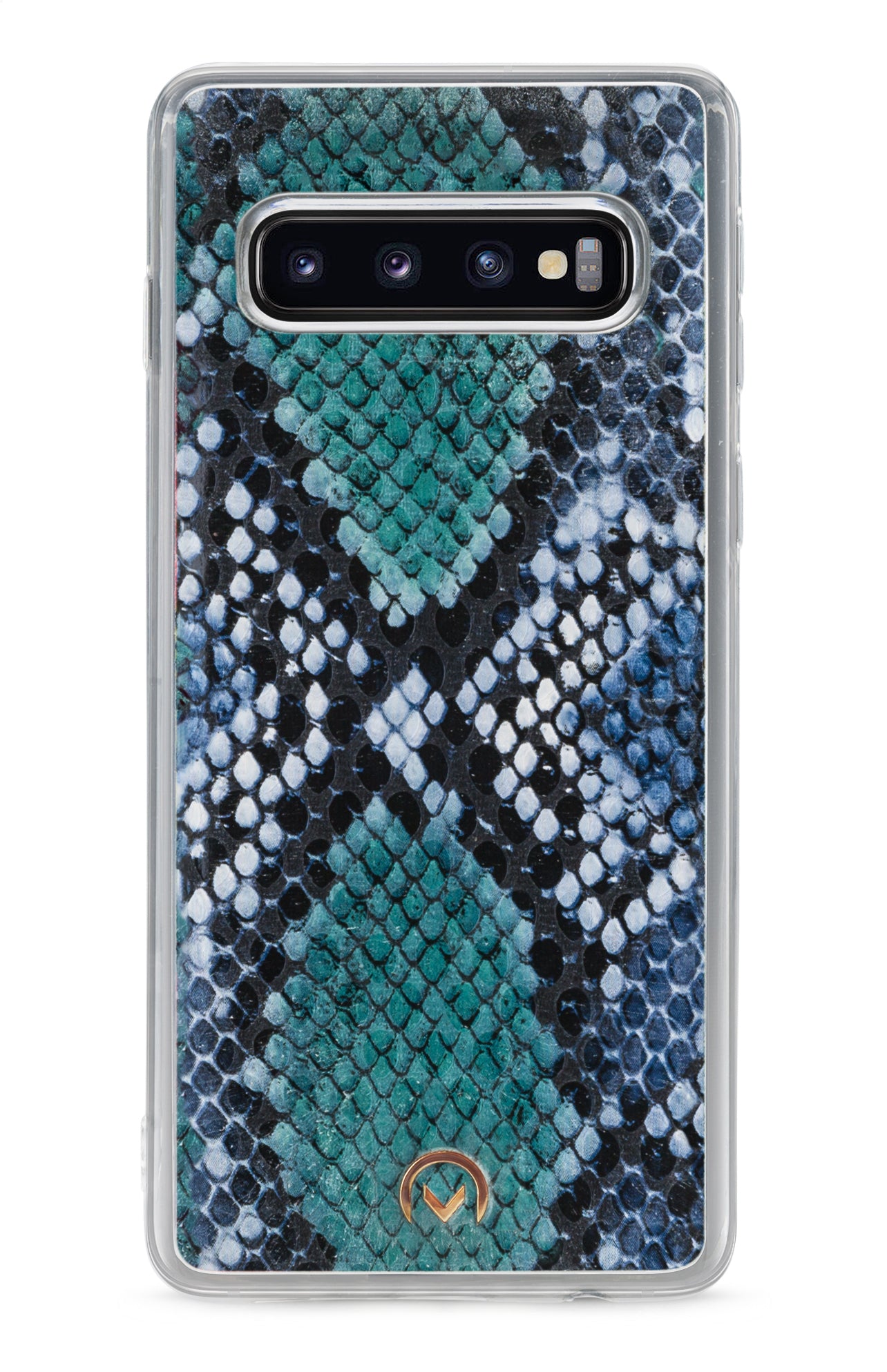 Mobilize 2In1 Gelly Velvet Clutch For Samsung Galaxy S10 Royal Blue Snake