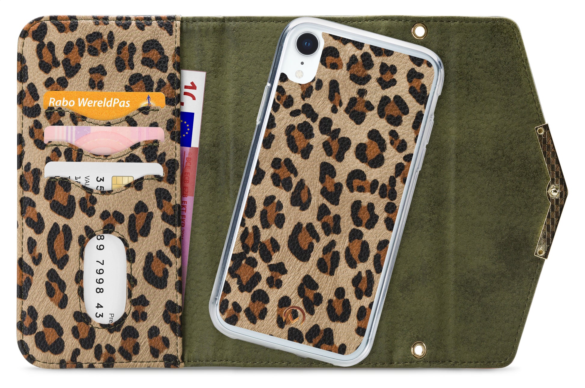 Mobilize 2In1 Gelly Clutch For Apple Iphone Xr Green Leopard