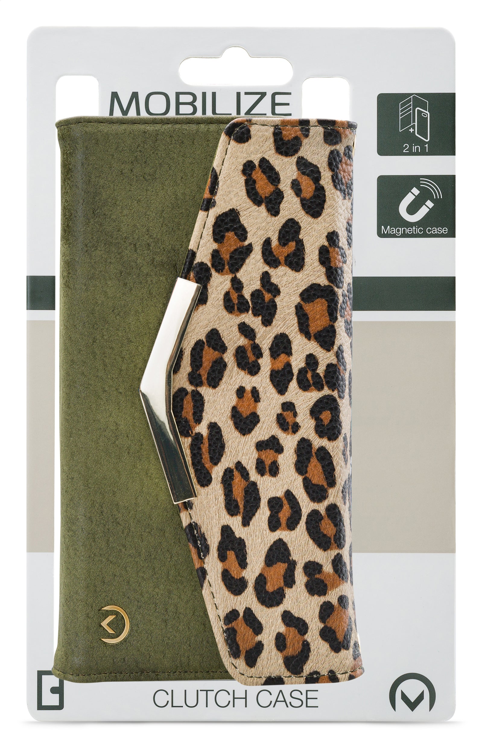 Mobilize 2In1 Gelly Clutch For Samsung Galaxy A40 Green Leopard