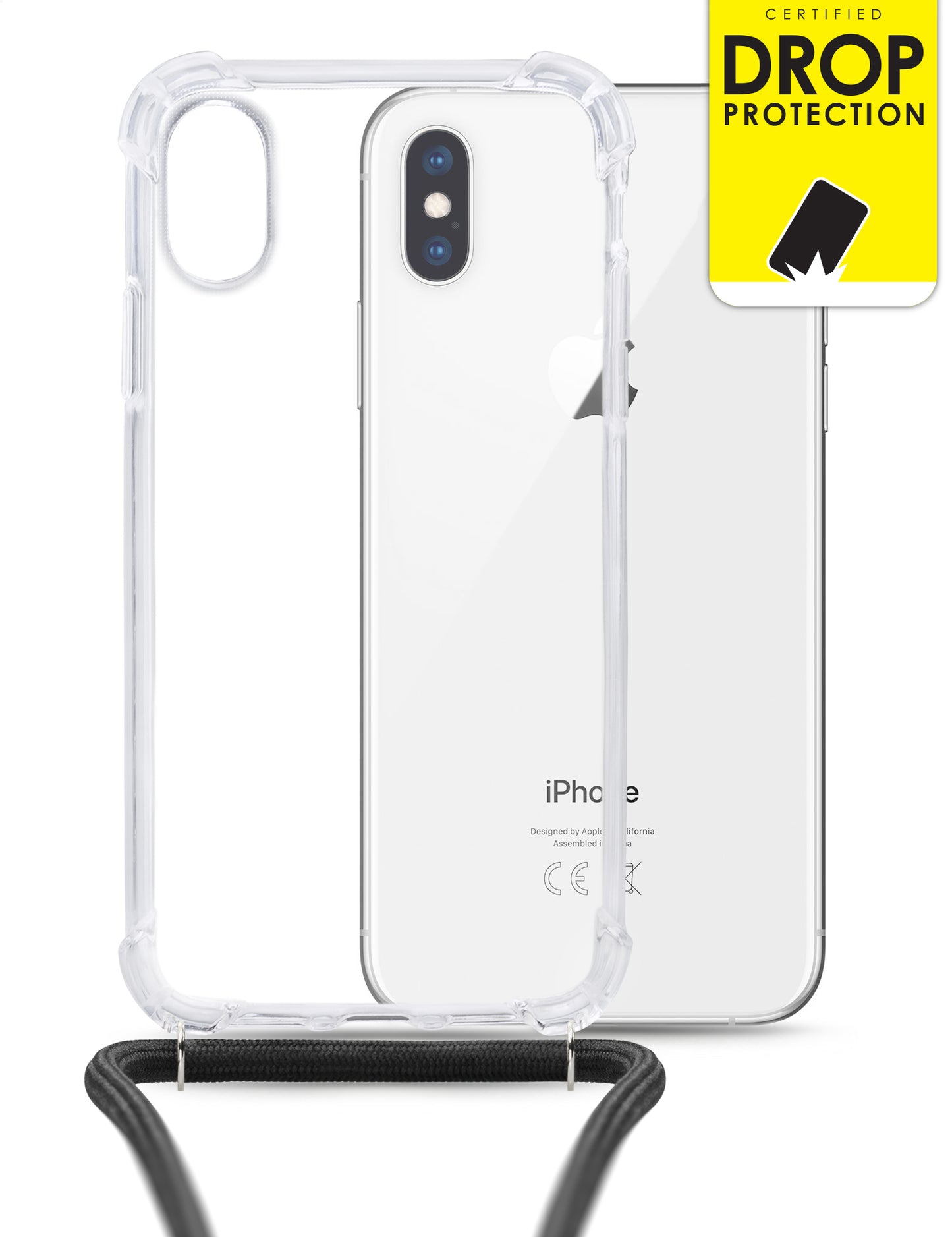 My Style Loop Case For Apple Iphone X/Xs Clear