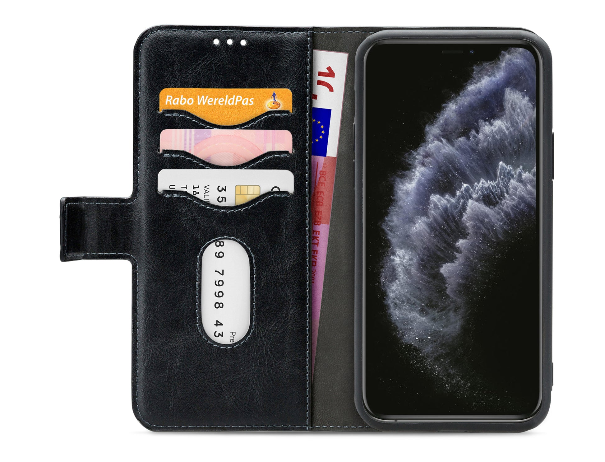 Mobilize 2In1 Gelly Wallet Case Apple Iphone 11 Pro Max Black