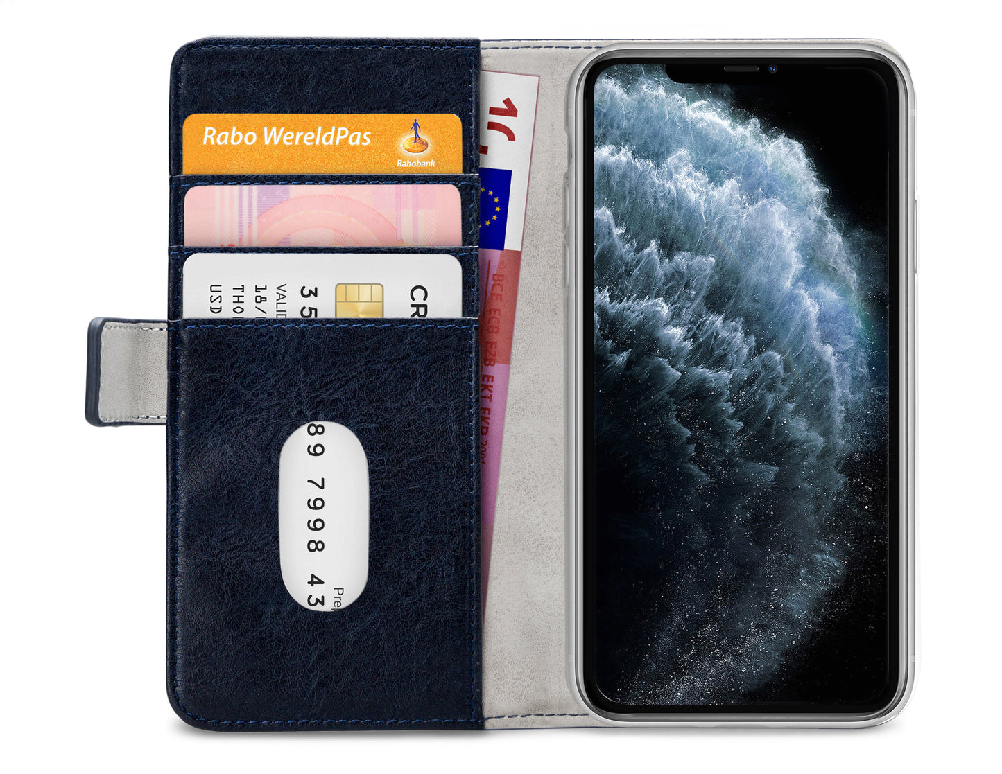 Mobilize Elite Gelly Wallet Book Case Apple Iphone 11 Pro Max Blue