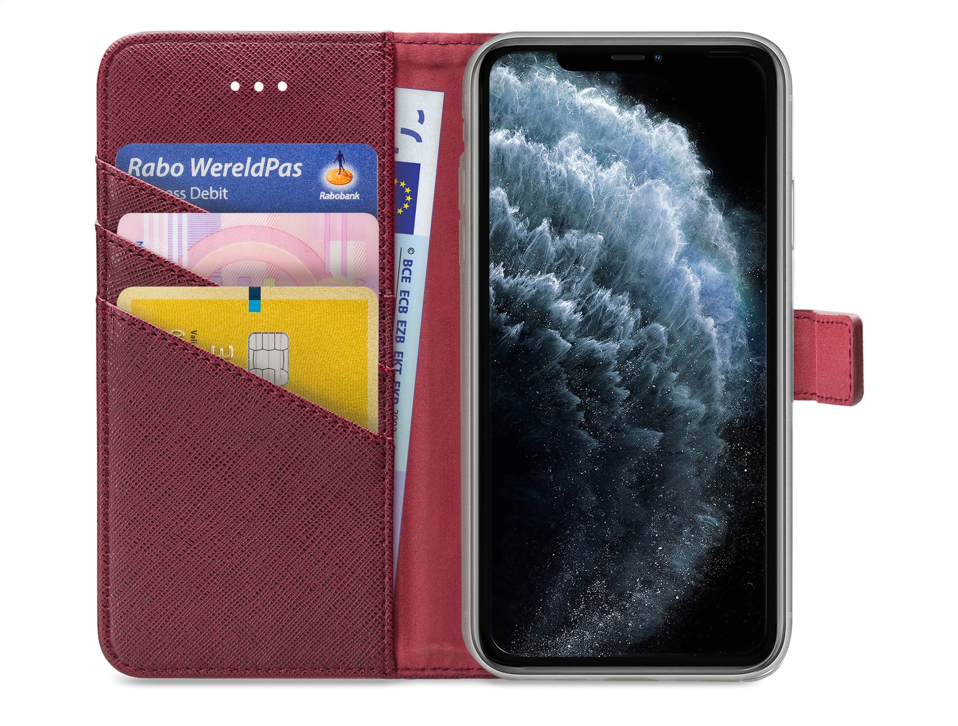 My Style Flex Wallet For Apple Iphone 11 Pro Max Bordeaux