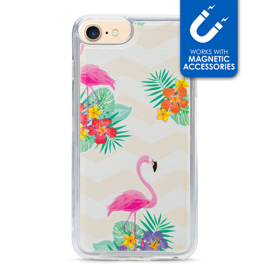 My Style Magneta Case For Apple Iphone 6 Plus/6S Plus/7 Plus/8 Plus Flamingo