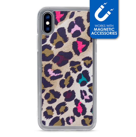 My Style Magneta Case For Apple Iphone X/Xs Colorful Leopard