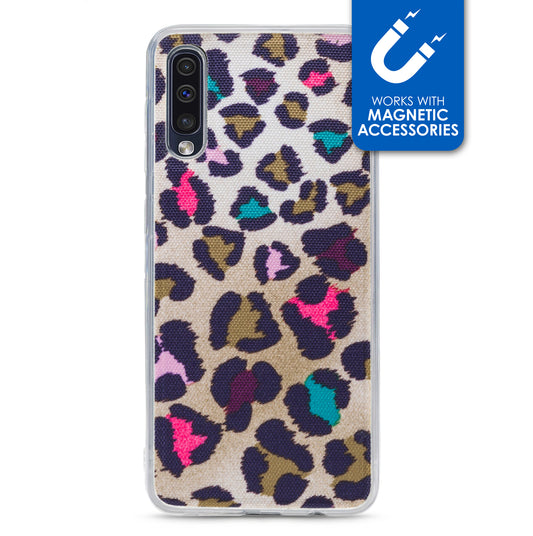 My Style Magneta Case For Samsung Galaxy A30S/A50 Colorful Leopard