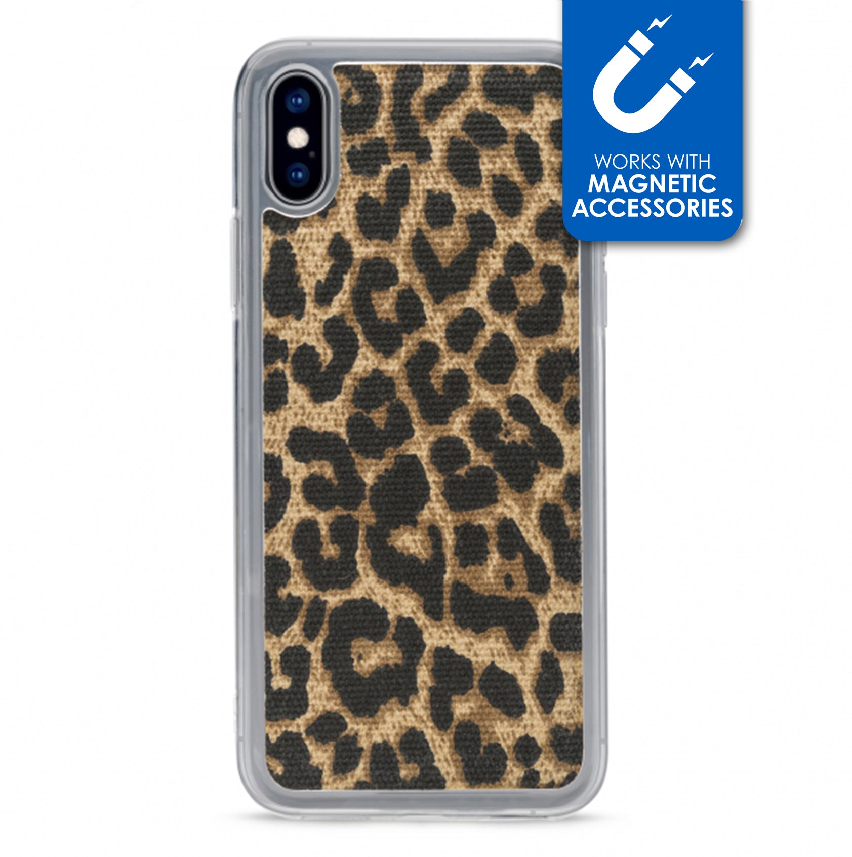 My Style Magneta Case For Apple Iphone X/Xs Leopard
