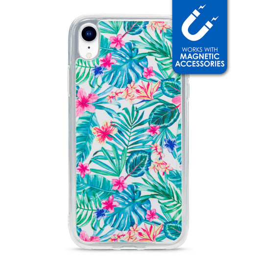 My Style Magneta Case For Apple Iphone Xr White Jungle