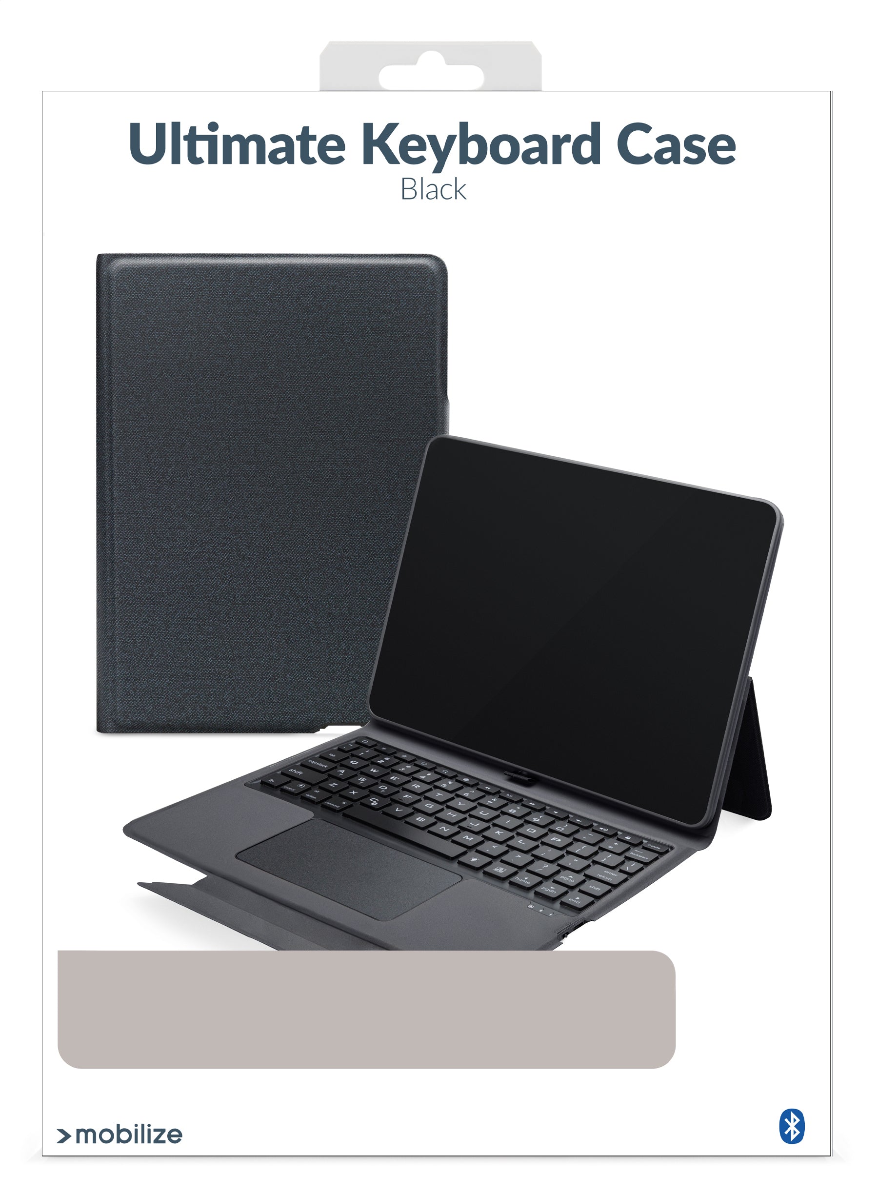 Mobilize Ultimate Bluetooth Keyboard Case Apple Ipad 10.2 (2019/2020/2021) Black Qwerty